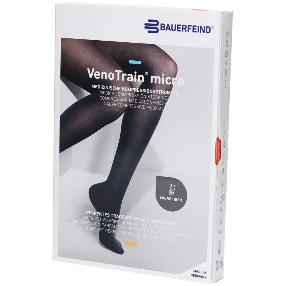 VenoTrain micro AD KKL2 Grösse S n/s gFs schwarz (1 Paar)