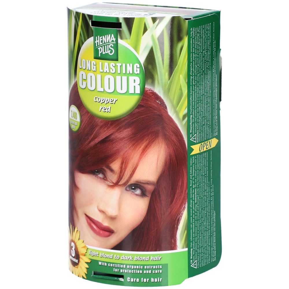 Henna Plus Long Last Colour 7.46 copper red (1 Stück)