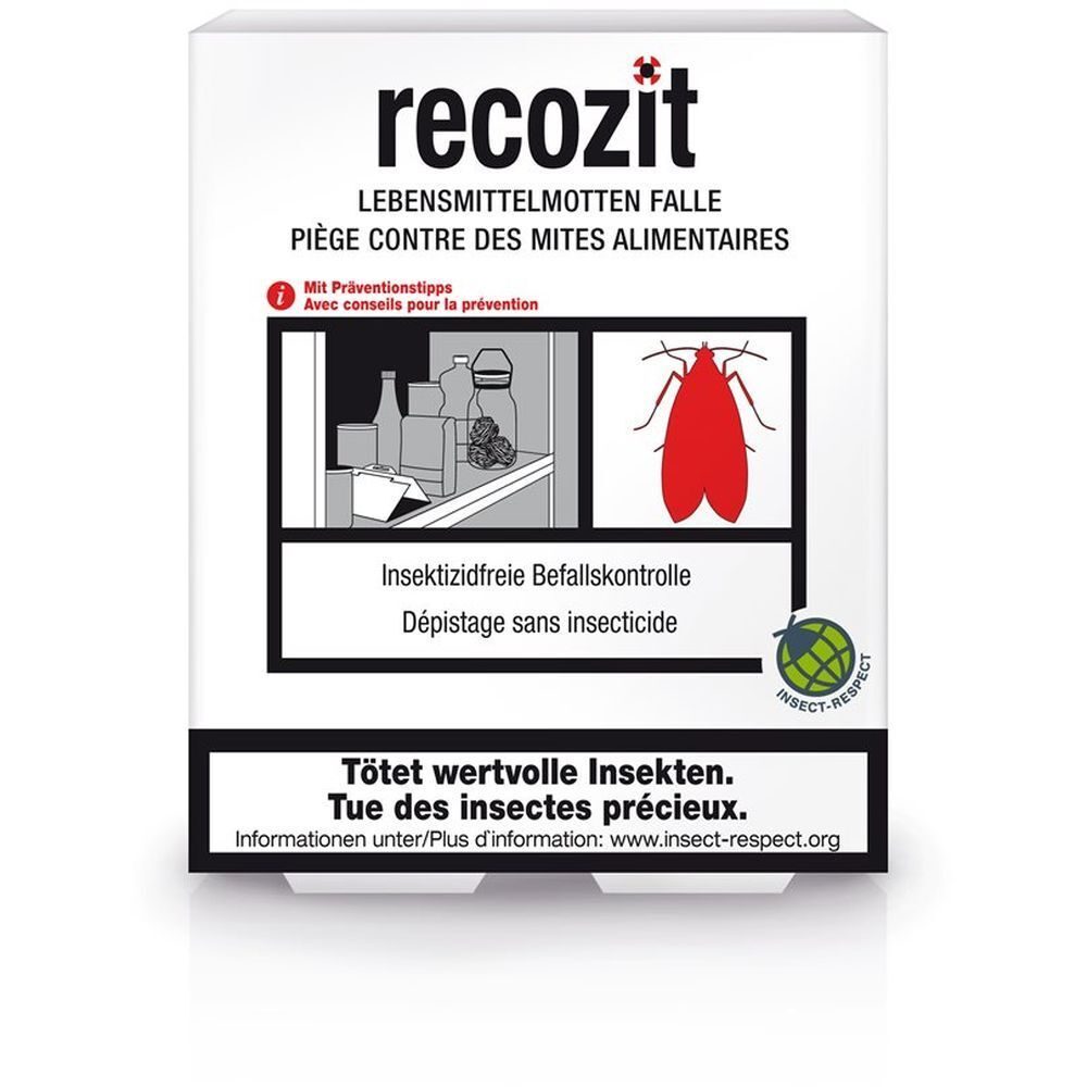 Recozit Lebensmittelmotten Falle (2 Stk)