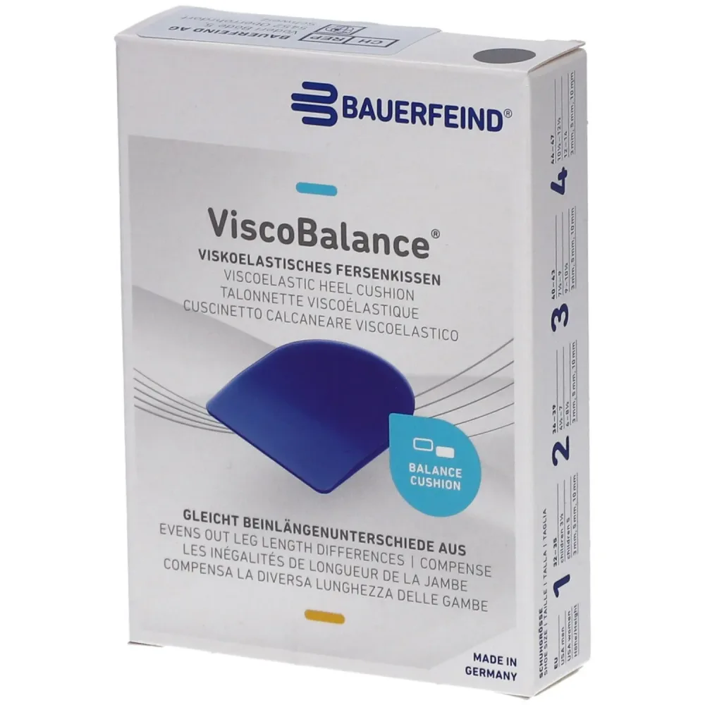 ViscoBalance Fersenkissen Grösse 4 10mm (1 Stk)