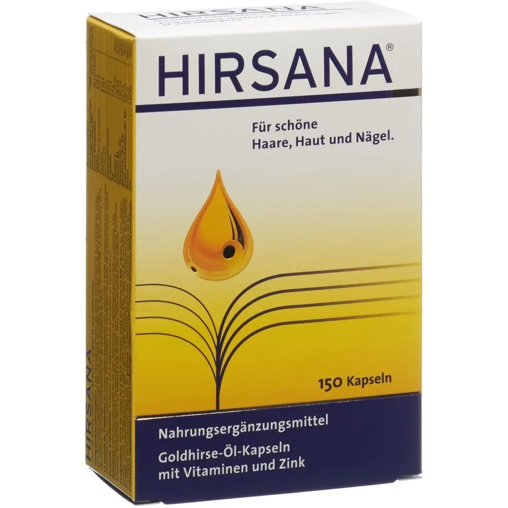 Hirsana Goldhirse Öl Kapseln (150 Stk)