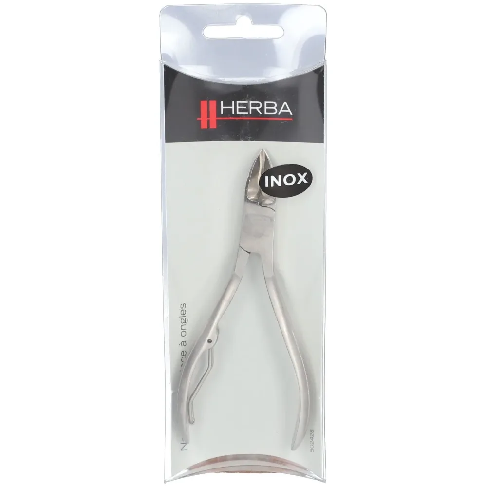 Herba.Nagelzange, Inox, 12 cm