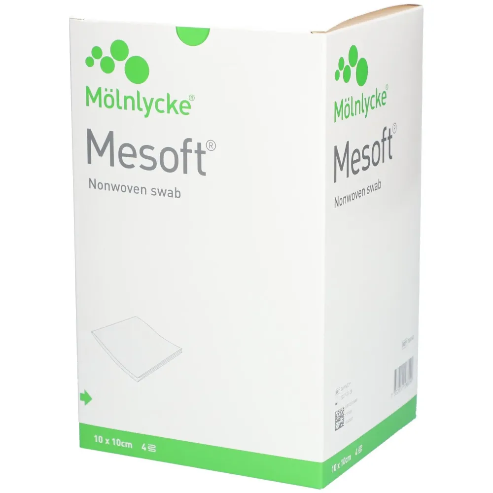 Mesoft Vlieskompressen 10x10cm steril (75x2 Stk)
