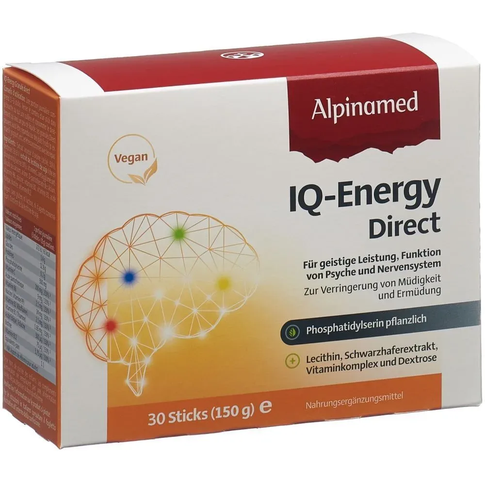 Alpinamed IQ-Energy Direct Sticks (30x5g)