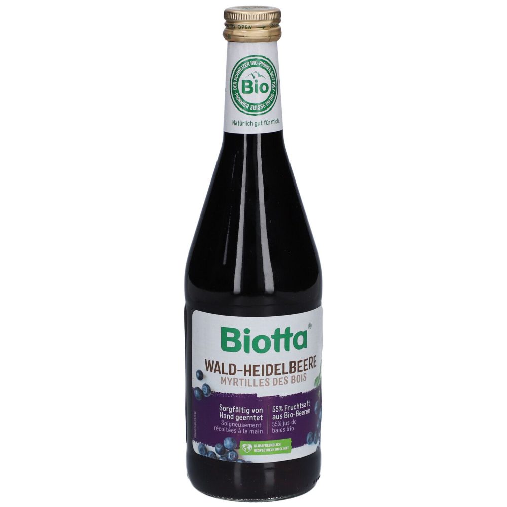 Biotta - Wald-Heidelbeere, 500  ml