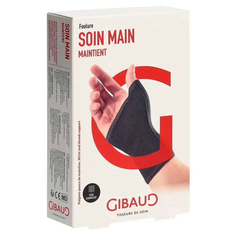 GIBAUD Handgelenk-Daumenbandage Grösse3, 18-19cm (1 Stk)