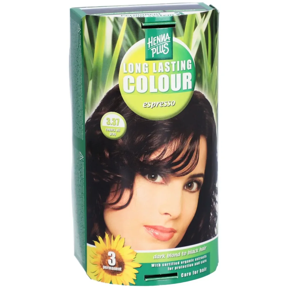 HENNA PLUS Long Lasting Colour 3.37 Espresso (1 Stk)