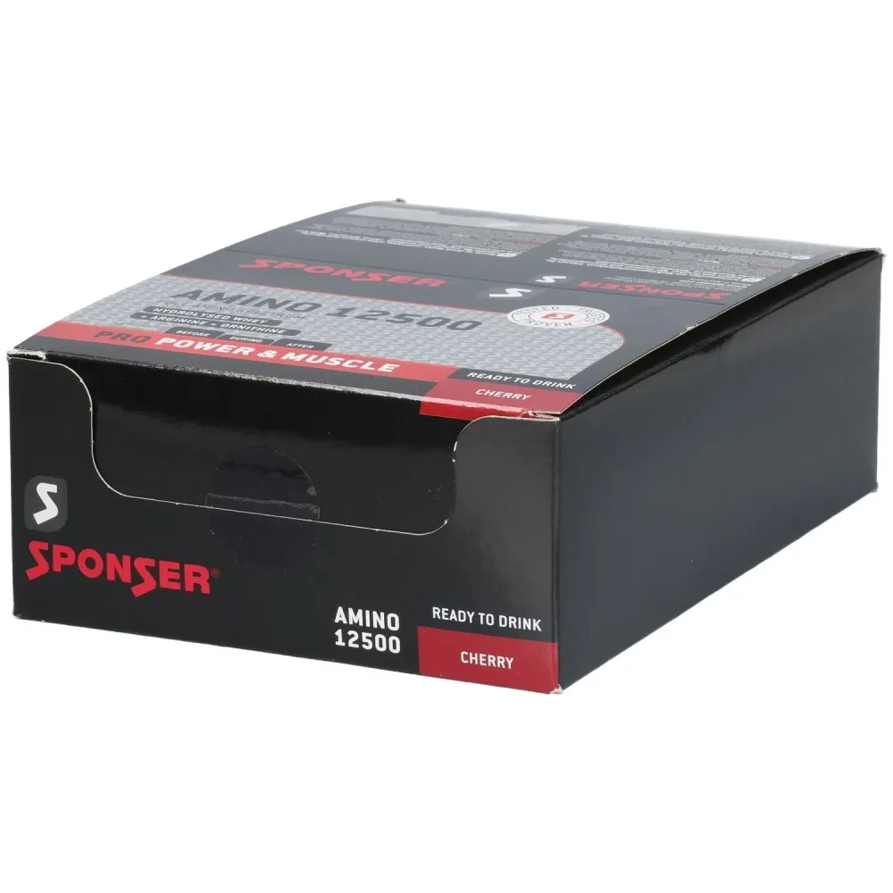 SPONSER - Power Getränk, Amino 12500 Kirsche 30x25ml, 25 ml