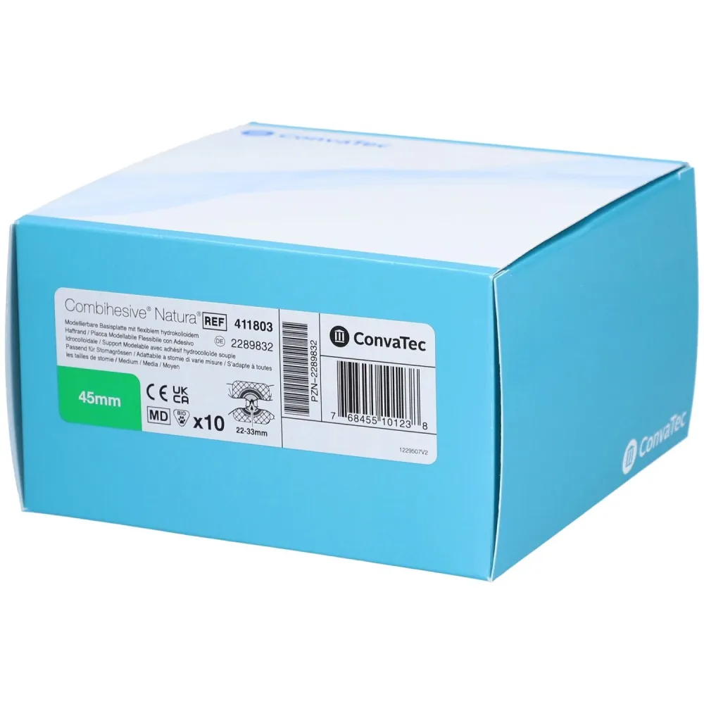ConvaTec Natura Modellierbare Basisplatte 22-33/45mm (10 Stk)