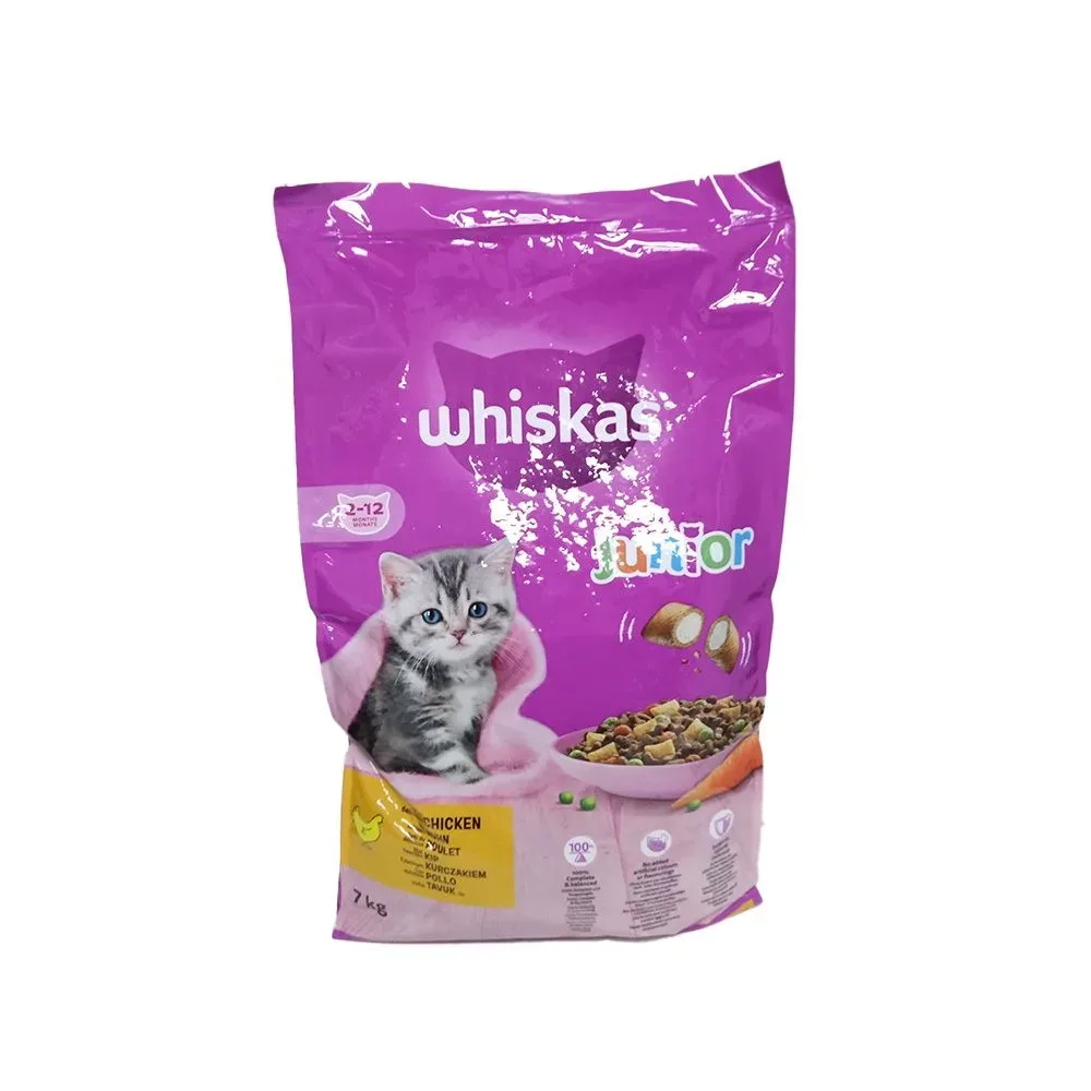 Whiskas Junior - Trockenfutter mit Huhn für Kätzchen zwischen 2 und 12 Monaten