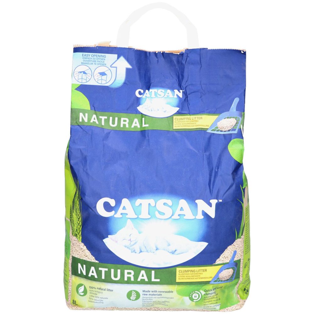 CATSAN Natural Klumpstreu 8 l