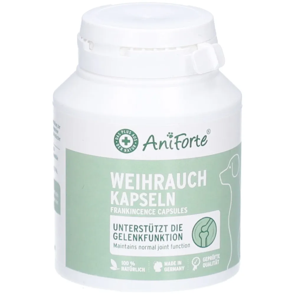 AniForte Weihrauch Kapseln zur Unterstützung der Gelenke für Hunde