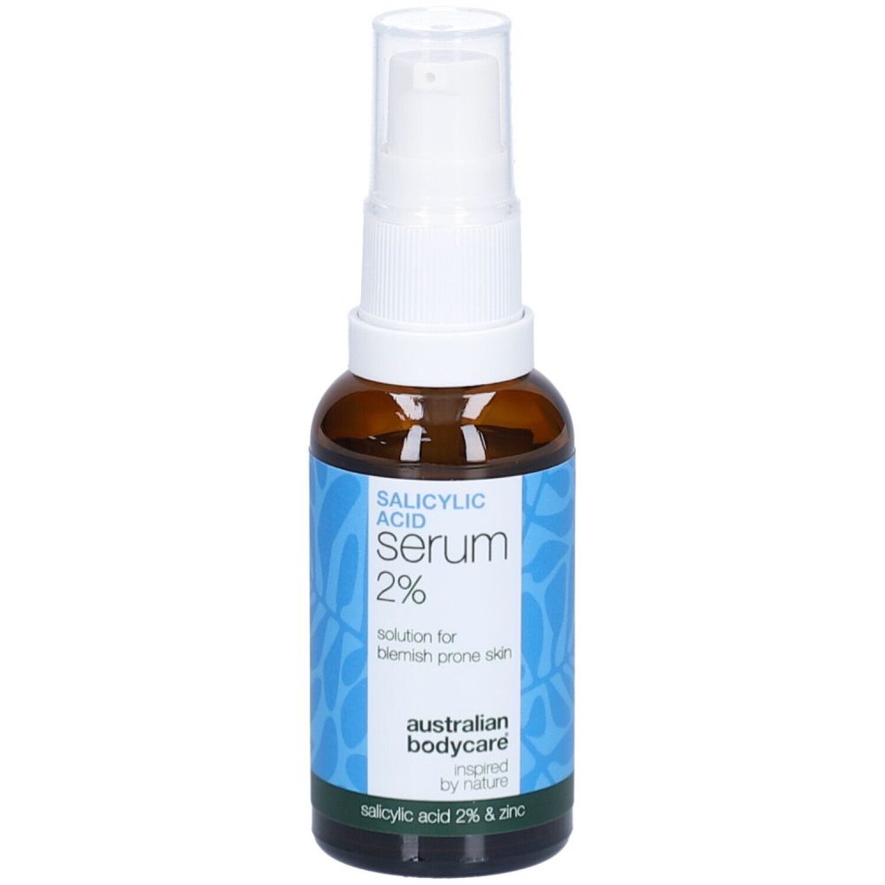 Australian Bodycare Salicylic Acid Serum gegen Mitesser, fettige Haut und Poren 2% Glow Serum 30 ml