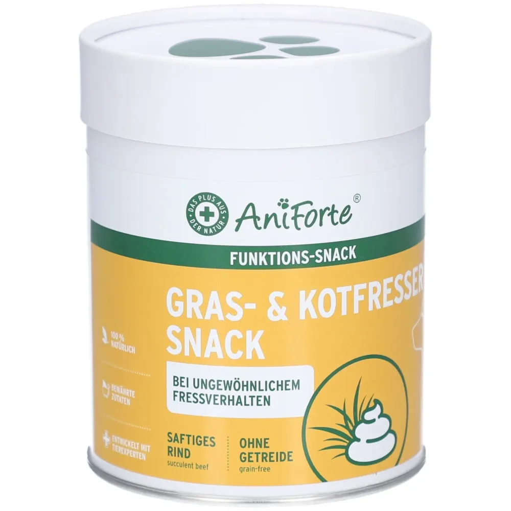 AniForte Snack für grasfressende und koprophage Hunde