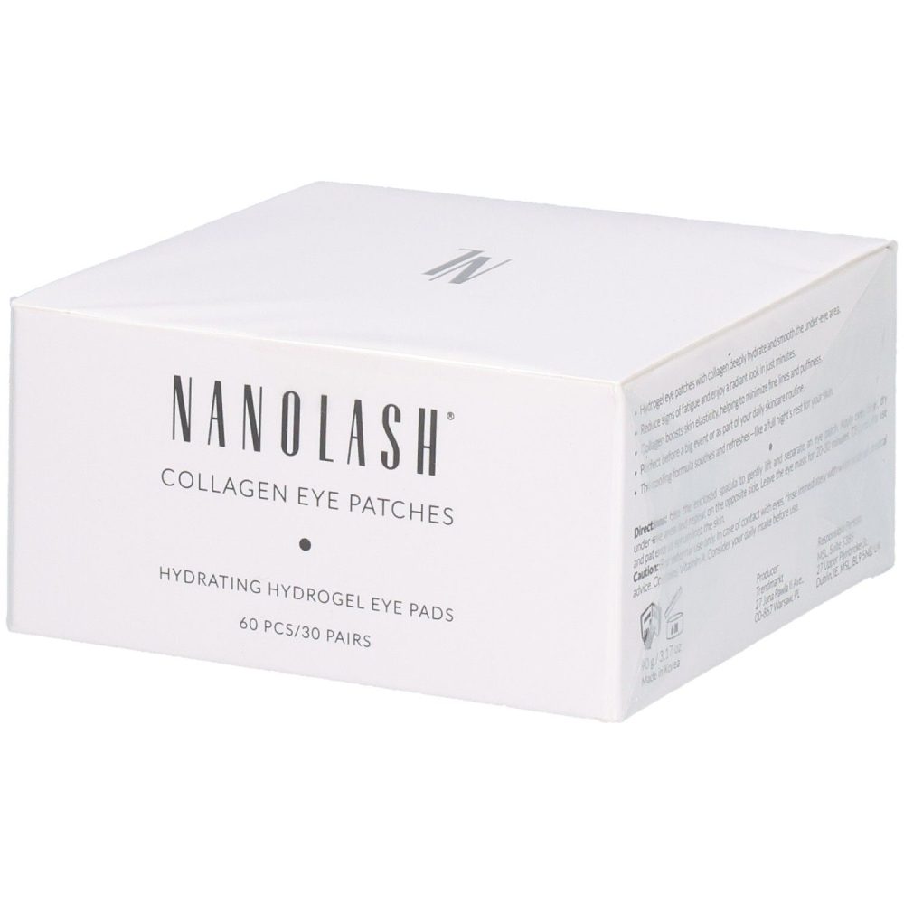 Nanolash Kollagen-Augenpads aus Hydrogel