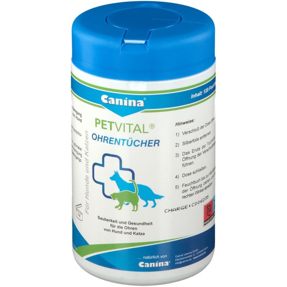 Canina® Petvital® Ohrentücher