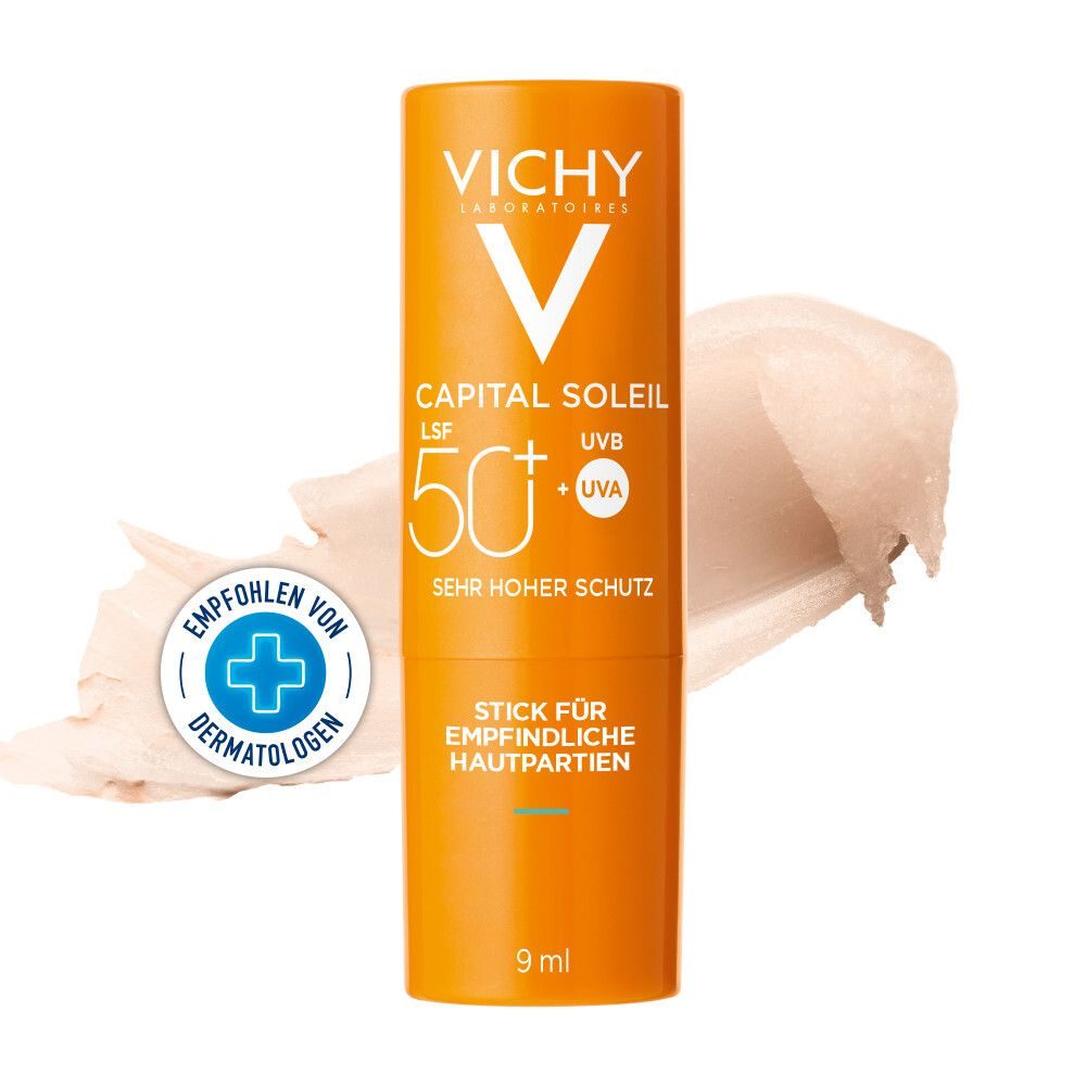 Vichy Ideal Soleil Stick für Empfindliche Hautpartien LSF 50+ 9g