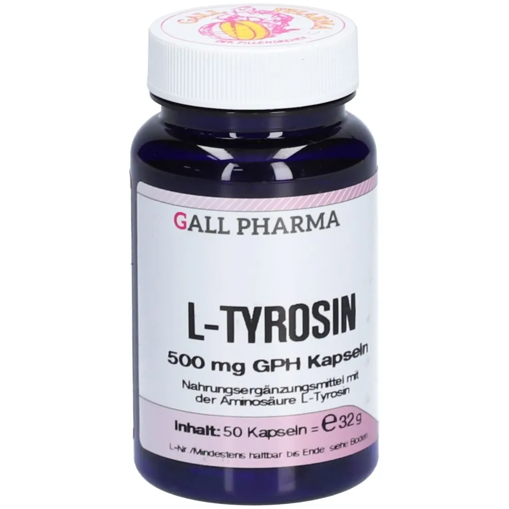 Gall Pharma L-Tyrosin 500 mg GPH Kapseln