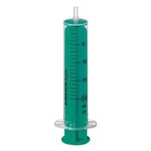 B. BRAUN Spritze 20ml Luer 2-teilig exzentrisch (100 Stk)