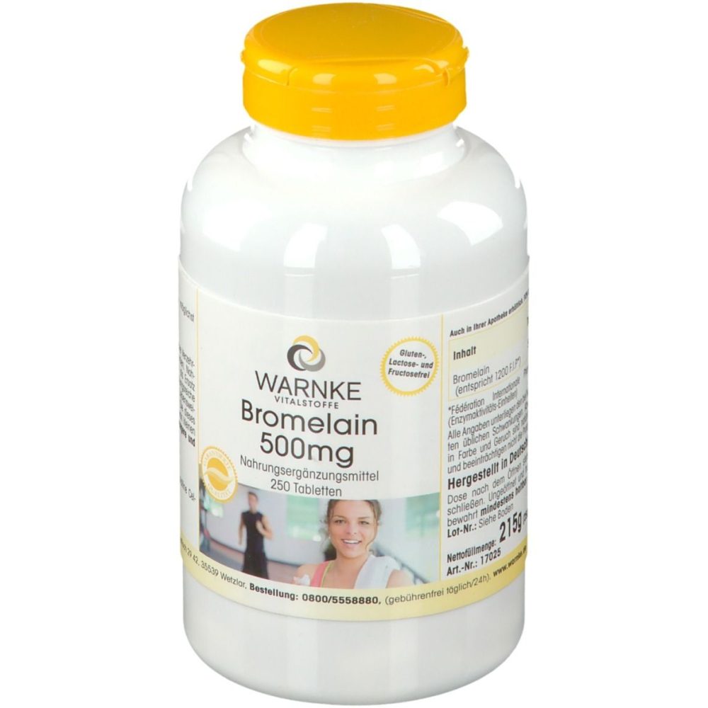 Warnke Bromelain 500 mg