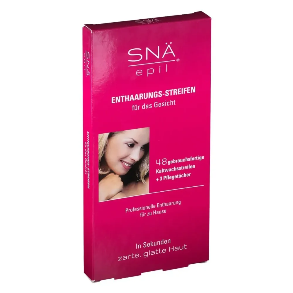 Snä® Epil Enthaarungs-Streifen für das Gesicht