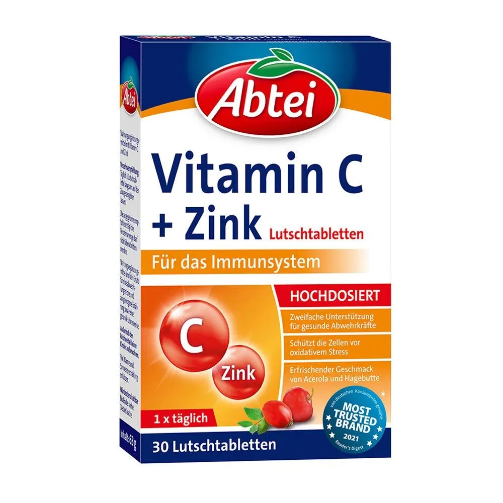 Abtei Vitamin C + Zink
