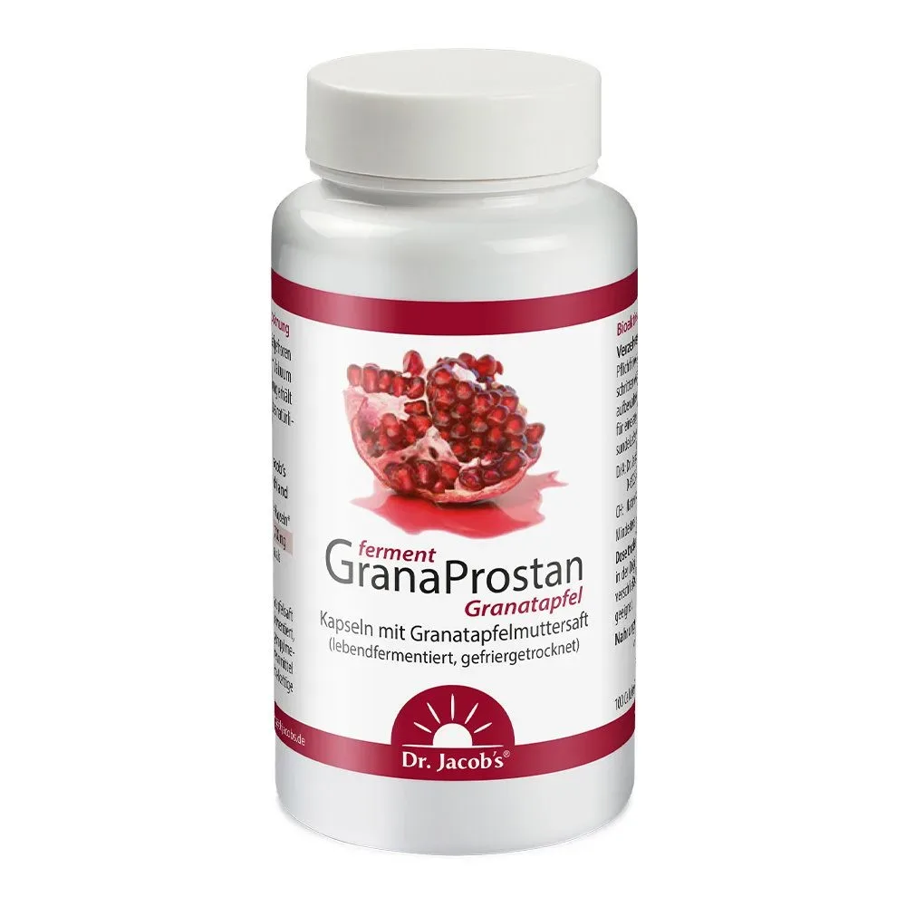 Dr. Jacob's GranaProstan Kapseln Granatapfel-Extrakt fermentiert Polyphenole