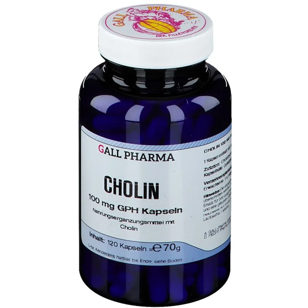 Gall Pharma Cholin 100 mg GPH Kapseln