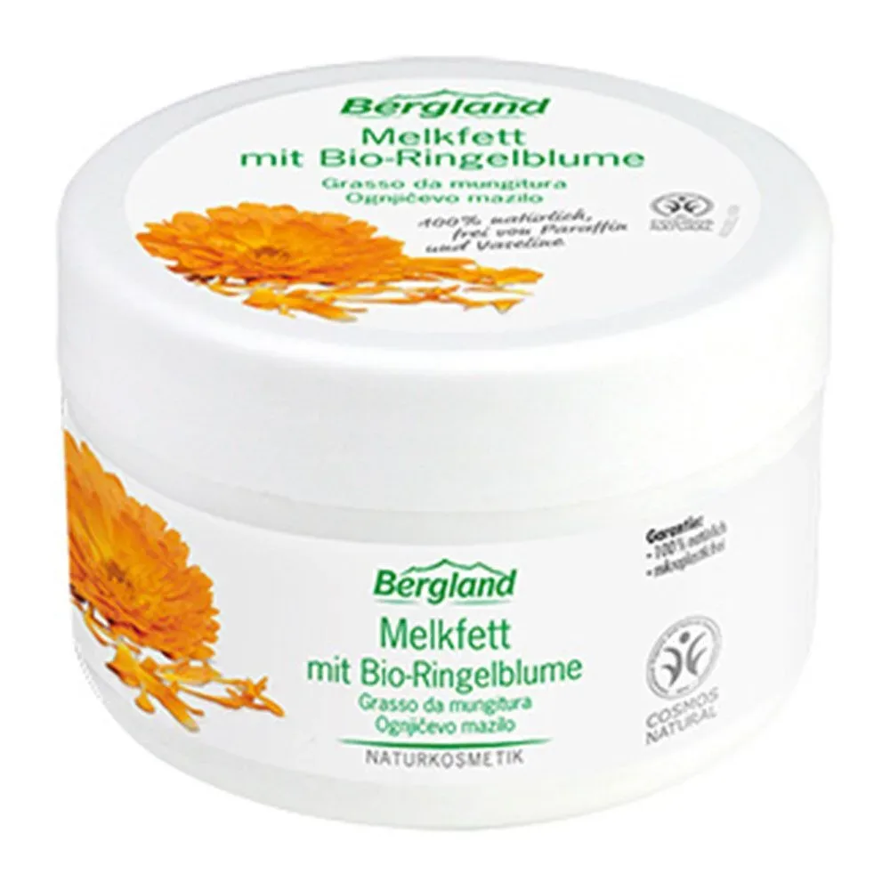 Bergland Gesunde Haut Melkfett mit Bio-Ringelblume Körpercreme 200 ml