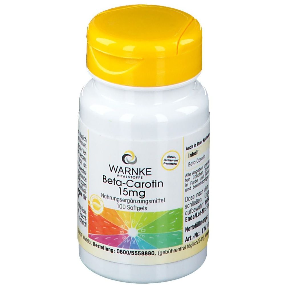 Warnke Beta Carotin 15 mg