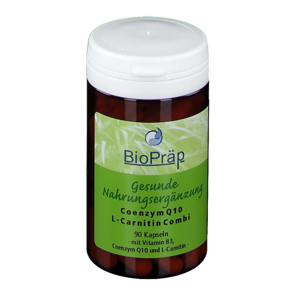 Coenzym Q10 L Carnitin Combi 30mg + 180mg Kapseln