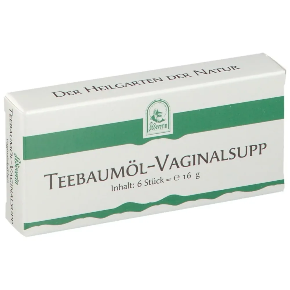 Teebaumöl-Vaginalsupp