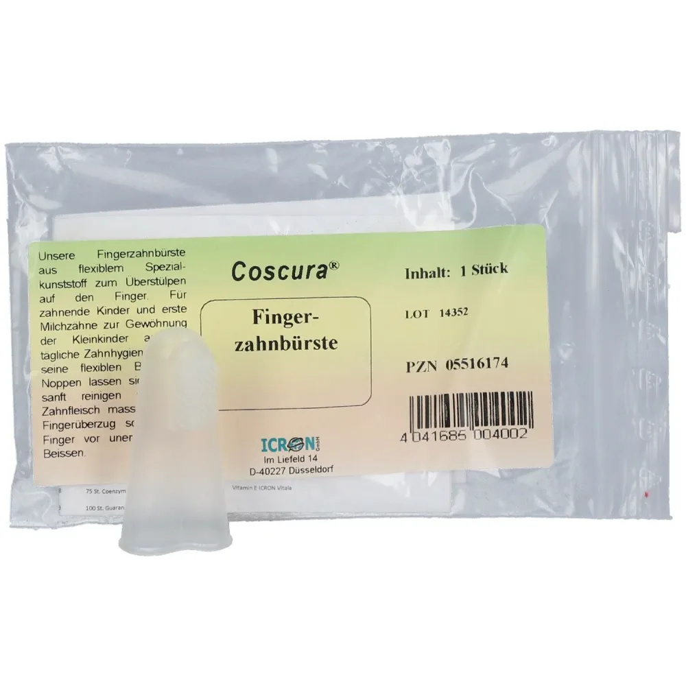 Coscura® Fingerzahnbürste