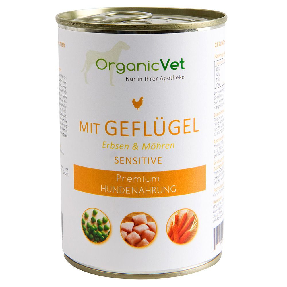 OrganicVet Hund Sensitive Geflügel