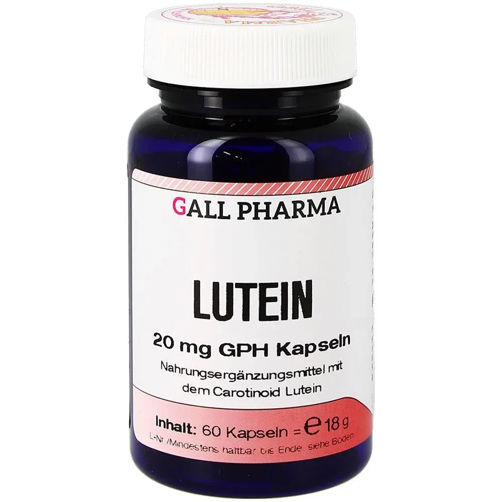 Gall Pharma Lutein 20 mg GPH Kapseln