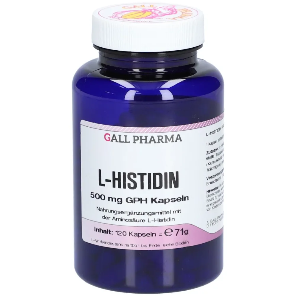 Gall Pharma L-Histidin 500 mg GPH Kapseln