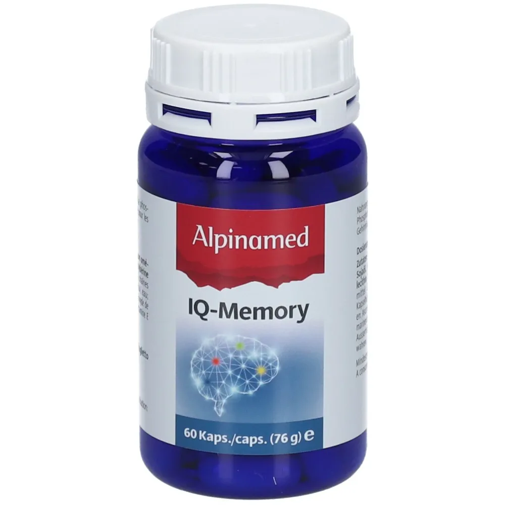 Alpinamed IQ-Memory Kapseln (60 Stk)