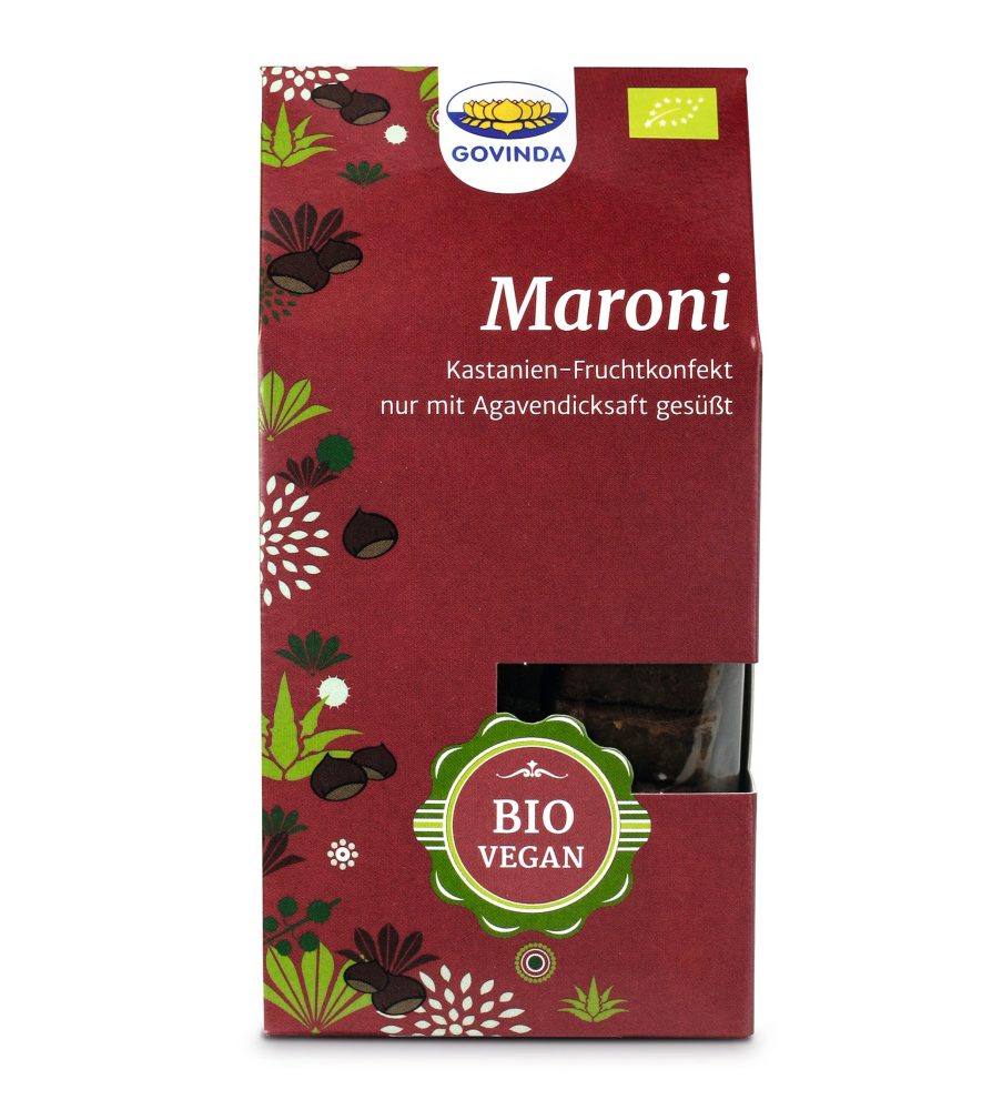 Govinda Bio Maroni-Konfekt