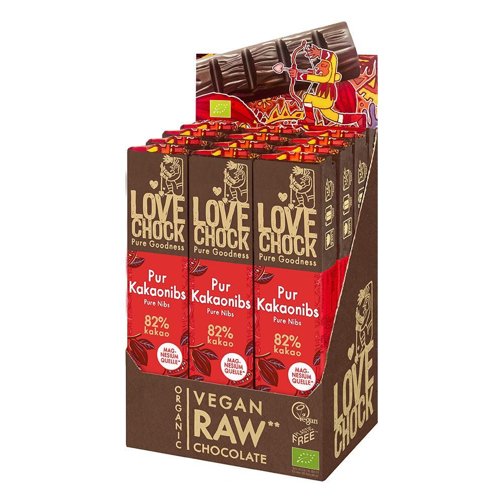 Lovechock Pur Kakaonibs 82% Kakao