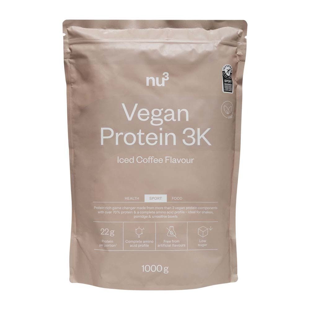 nu3 Vegan Protein 3K Iced Coffee