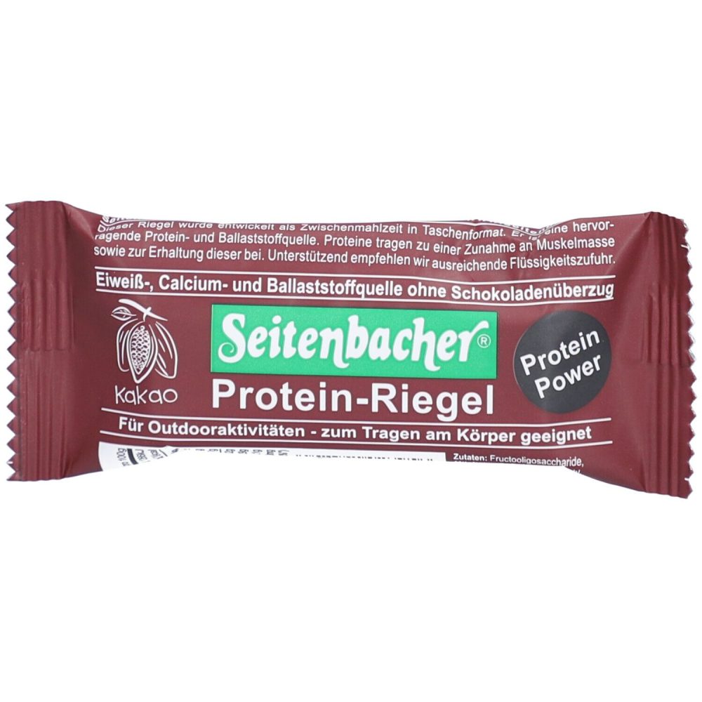 Seitenbacher® Protein-Riegel Kakao ohne Schokoladenüberzug
