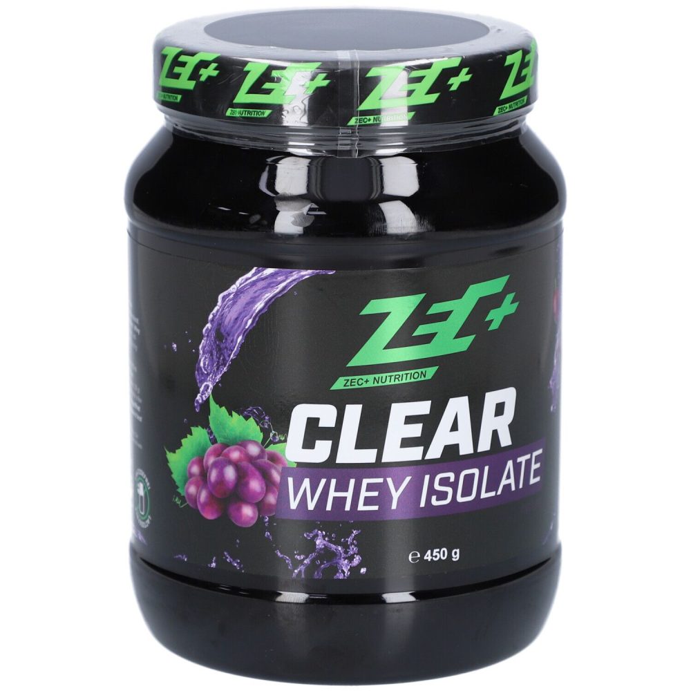 Zec+ Clear Whey Isolate Rote Traube