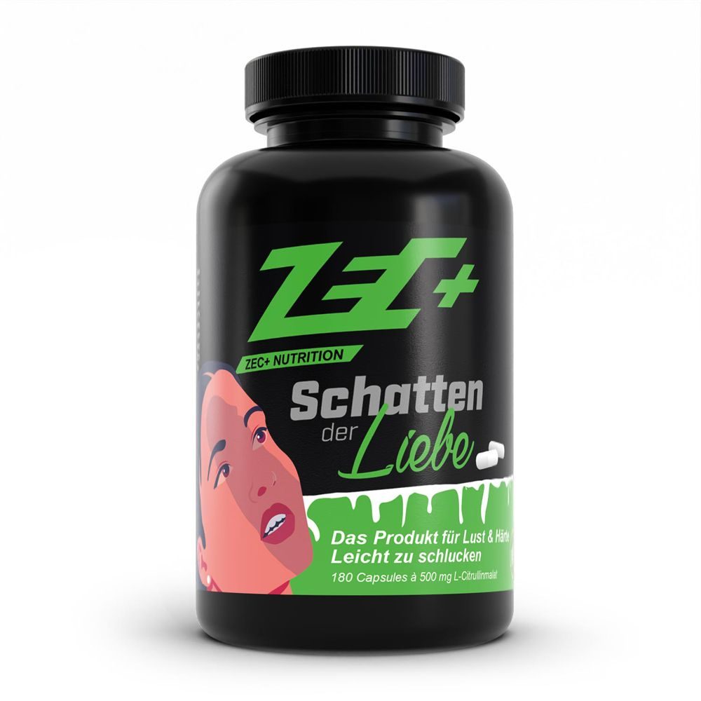 Zec+ Schatten DER Liebe ? vegane Kapseln für Männerkraft & Ausdauer
