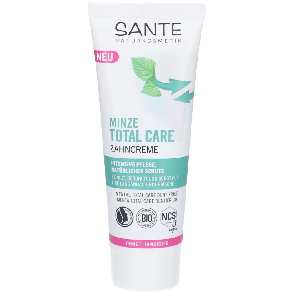 Sante® Minze Total Care Zahncreme mit Fluorid ? natürliche Frische