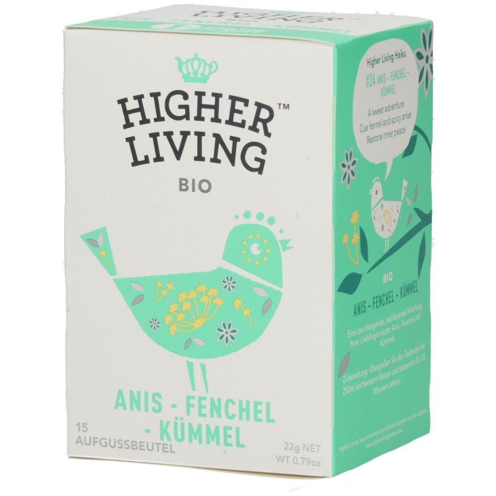 Higher Living? Bio Anis-Fenchel-Kümmel Tee