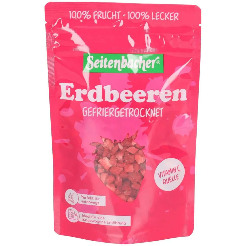 Seitenbacher® gefriergetrocknete Erdbeeren
