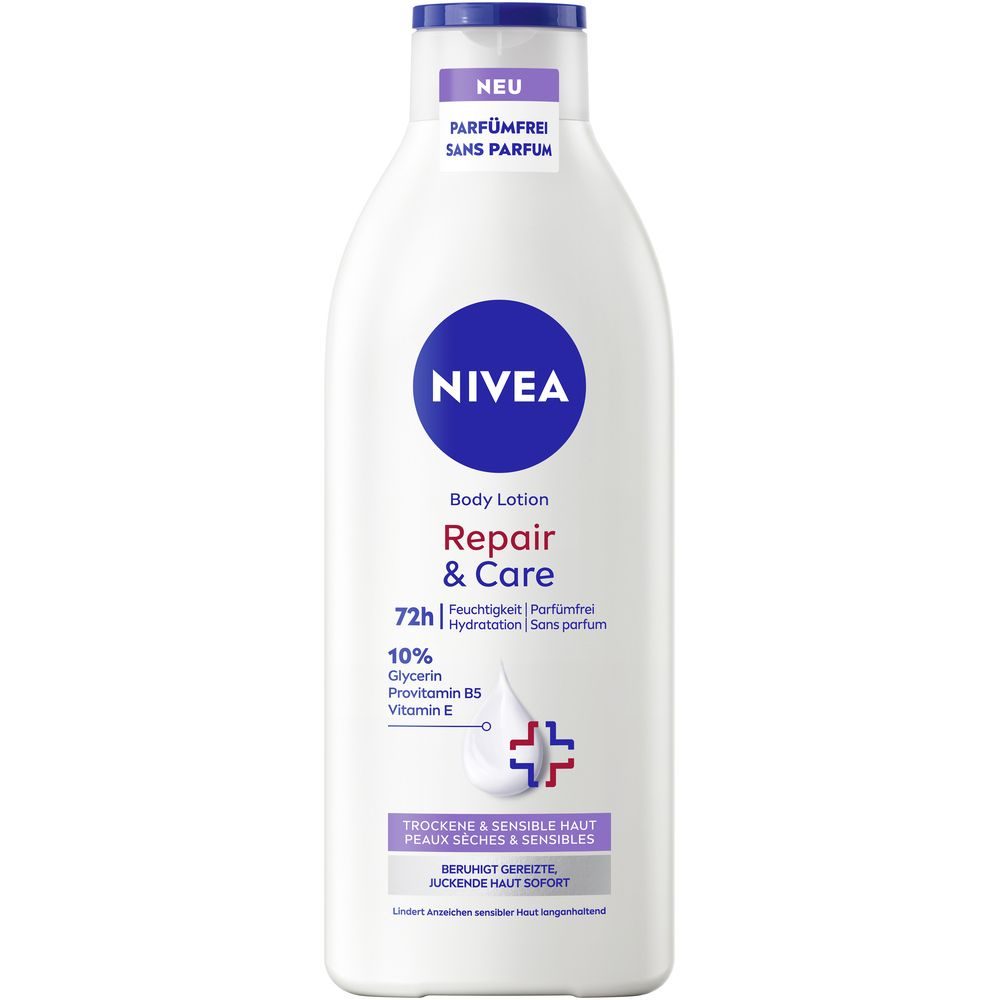 Nivea - Repair & Care Sensitive Body Lotion, 250 ml