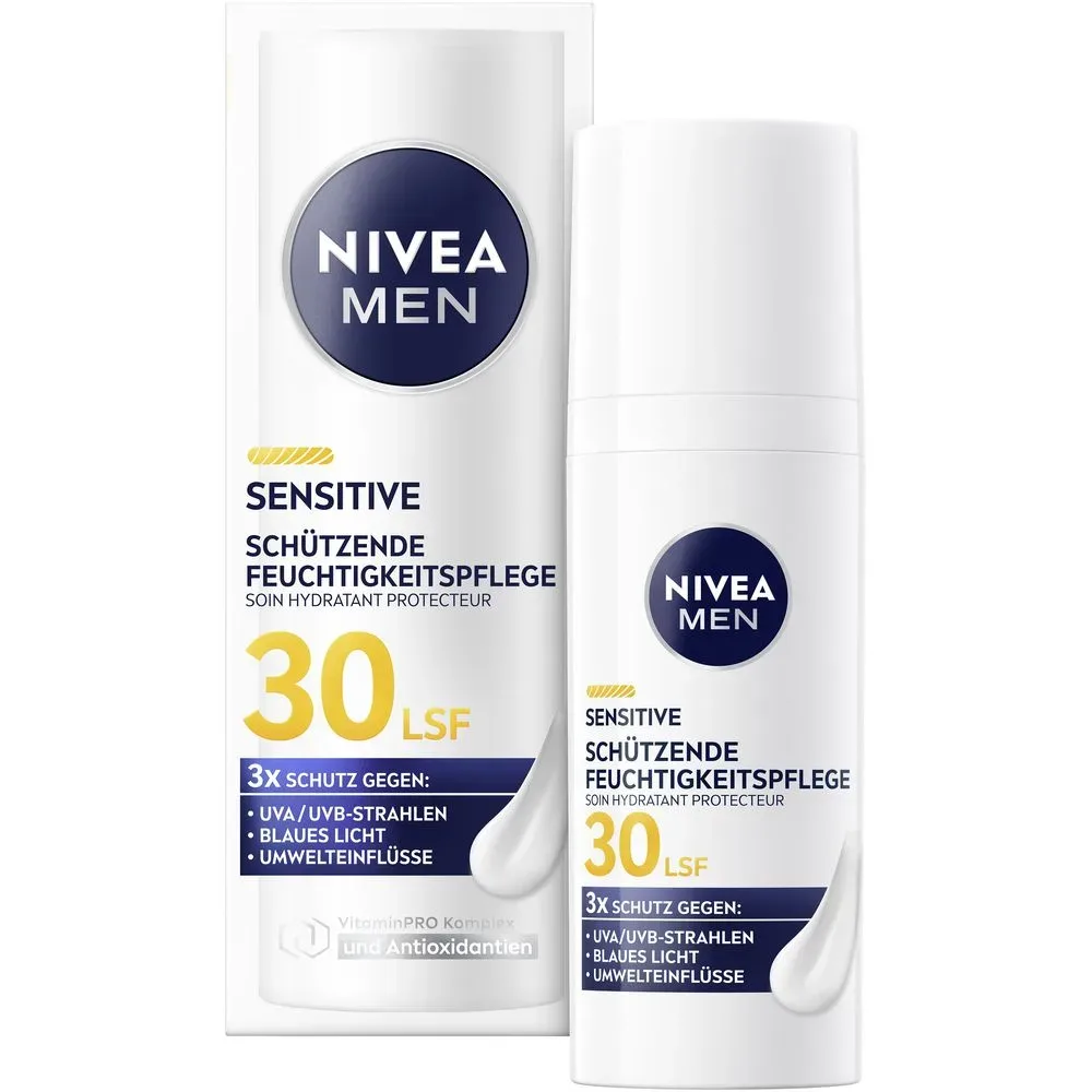 Nivea - Sensitive Schützende Feuchtigkeitspflege LSF30, 50 ml