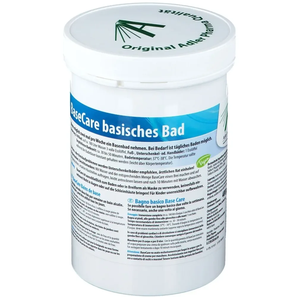 ADLER BASECARE Bad basisch 400 g