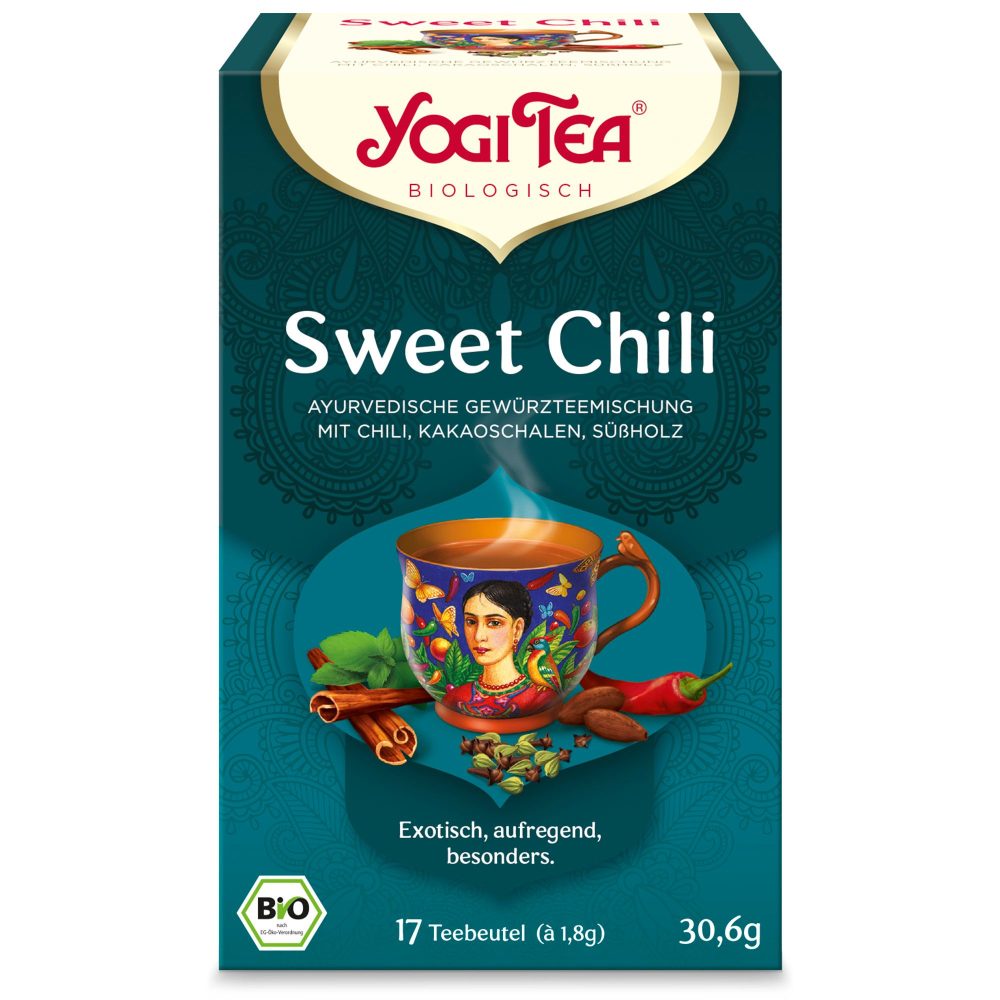 Yogi Tea® Sweet Chili, Bio Gewürz- und Kräutertee